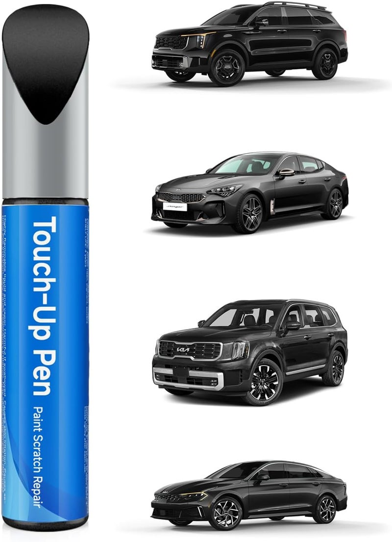 RSACET EB Ebony Black Touch Up Paint Compatible with Kia Exact Match Touch Up Paint Car Scratch Repair - Image 1